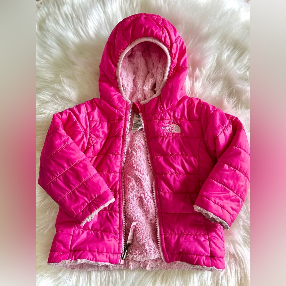 The North Face Quilted Reversible Fleece Jacket
